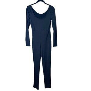 Unbranded Black Jumpsuit Onesie Fleece Lined Size Small